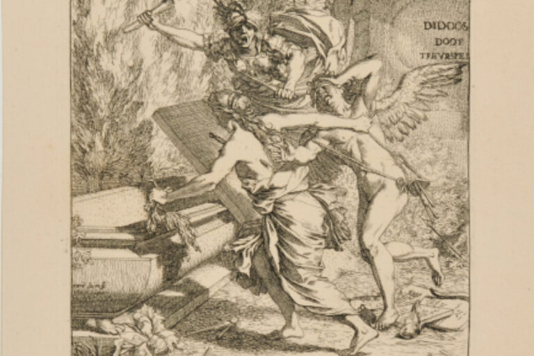 FRONTISPIECE TO 'DIDO'S DEATH,' BY ANDRIES PELS