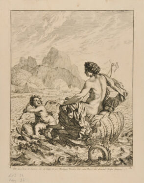 Venus and Cupid: The Four Elements, Water