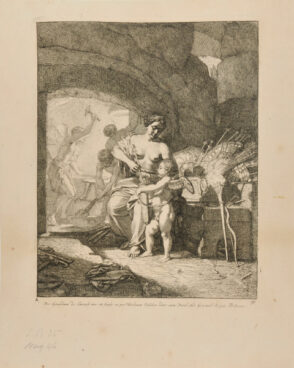 Venus and Cupid: The Four Elements, Fire