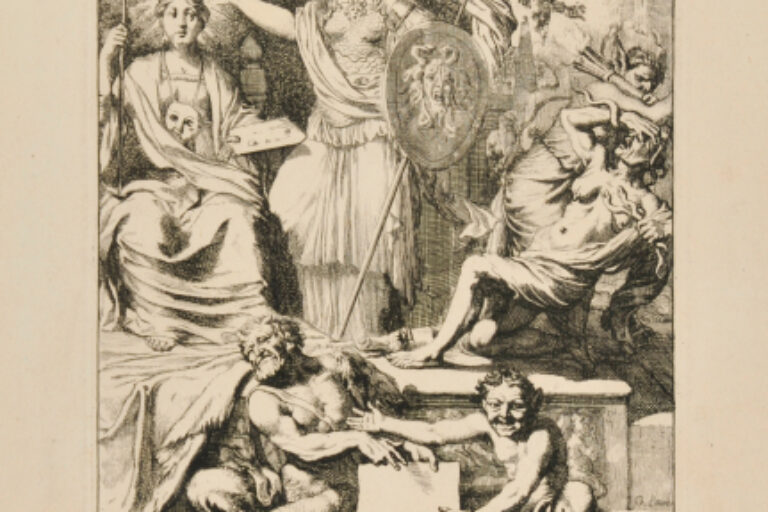 MINERVA DEFENDING PAINTING AGAINST ENVY AND IGNORANCE
