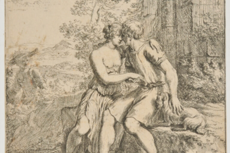 AMINTE REASSURING THESTYTE OF HIS LOVE