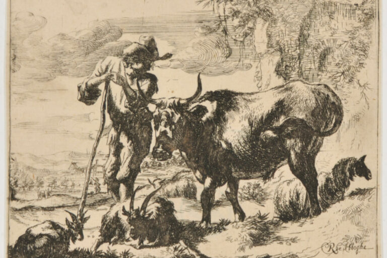 SHEPHERD AND FLOCK