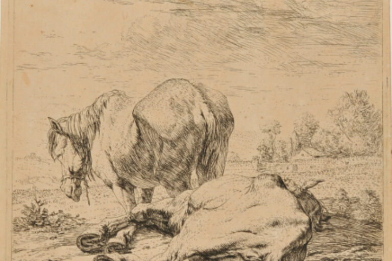 THE TWO HORSES
