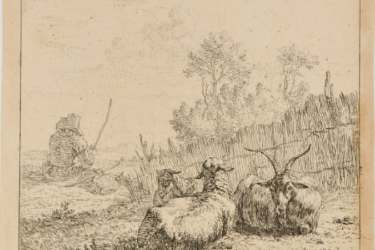 THE GOAT AND THE TWO SHEEP