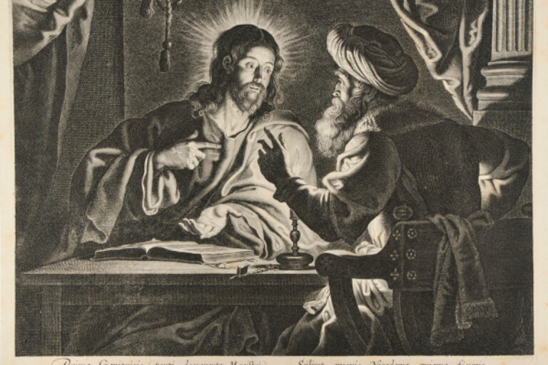 CHRIST AT THE HOUSE OF NICODEMUS