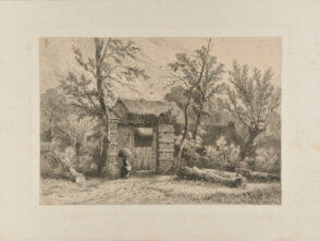 Peasant Cottage among the Trees