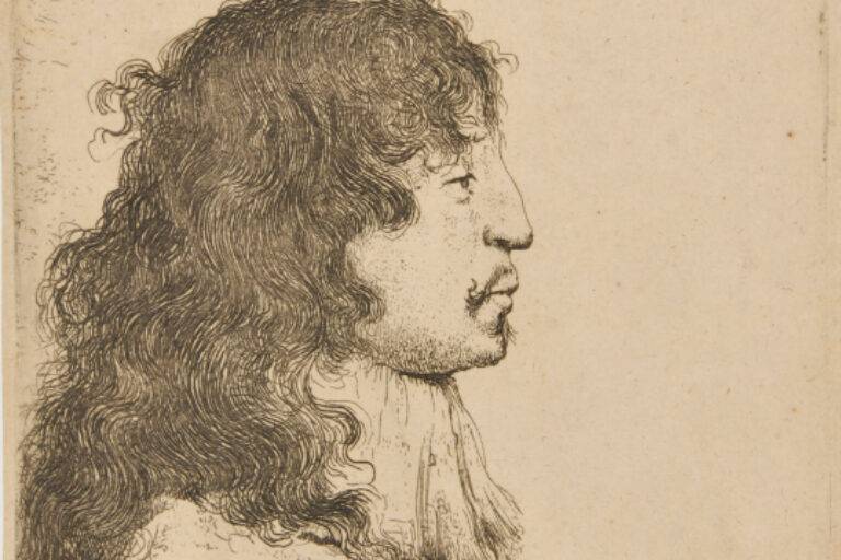 PORTRAIT OF MAN, TURNED TO RIGHT