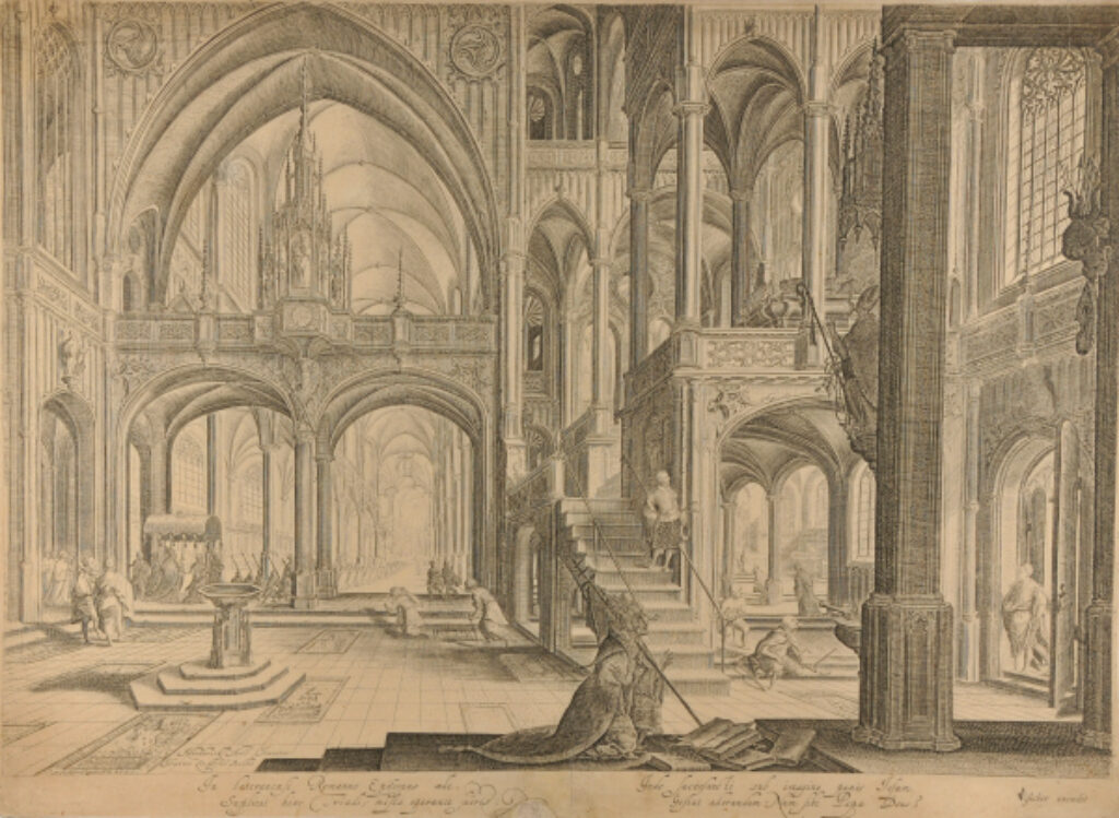 Interior of the Church of S. John Lateran, Rome