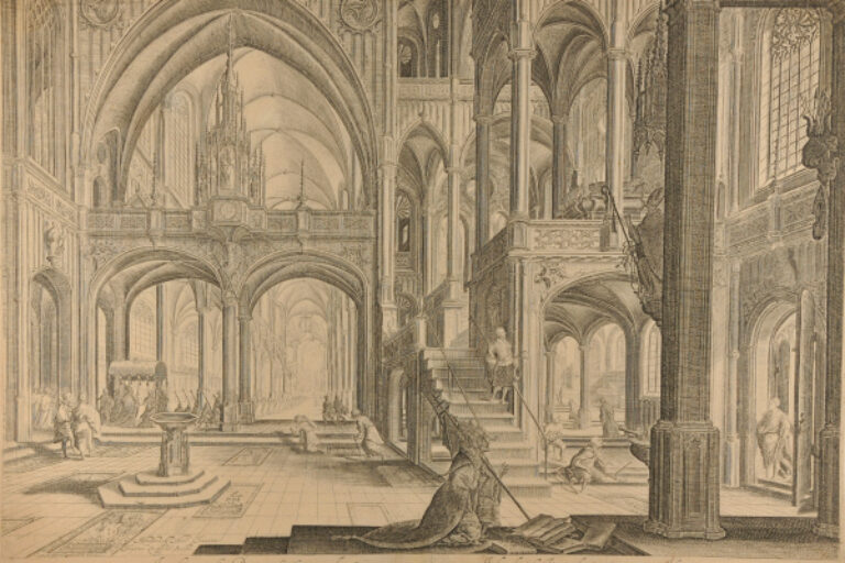 INTERIOR OF THE CHURCH OF S. JOHN LATERAN, ROME