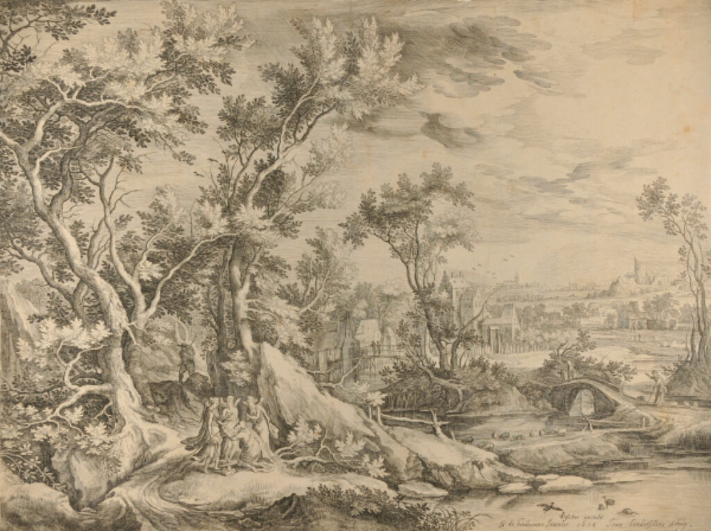 Landscape with Abraham and the Three Angels