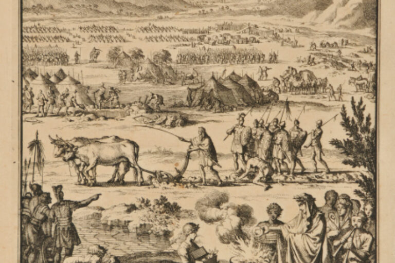OFFERING TO ROME BY ROMULUS
