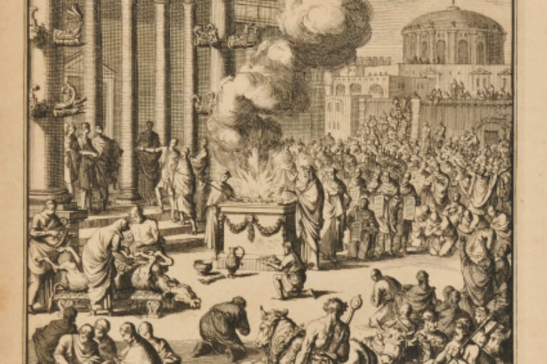 OFFERING AT THE TEMPLE OF JUPITER