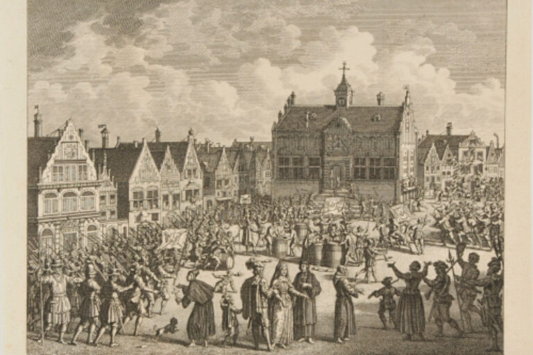 RIOTS IN HOORN OVER INTRODUCTION OF NEW EXCISE