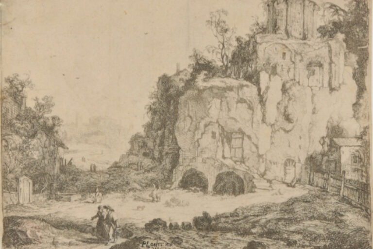 ROUND TOWER ON THE ROCKS