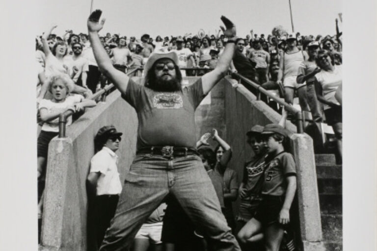 WILD BILL HAGEY, ORIOLE GAME AT MEMORIAL STADIUM, BALTIMORE.