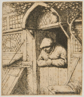 Peasant Leaning on his Doorway