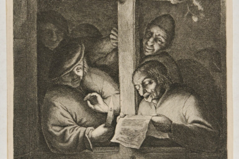 SINGERS AT THE WINDOW