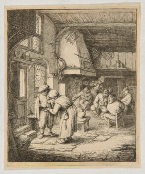 Peasant Paying his Account