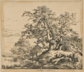 The Group of Three Oaks