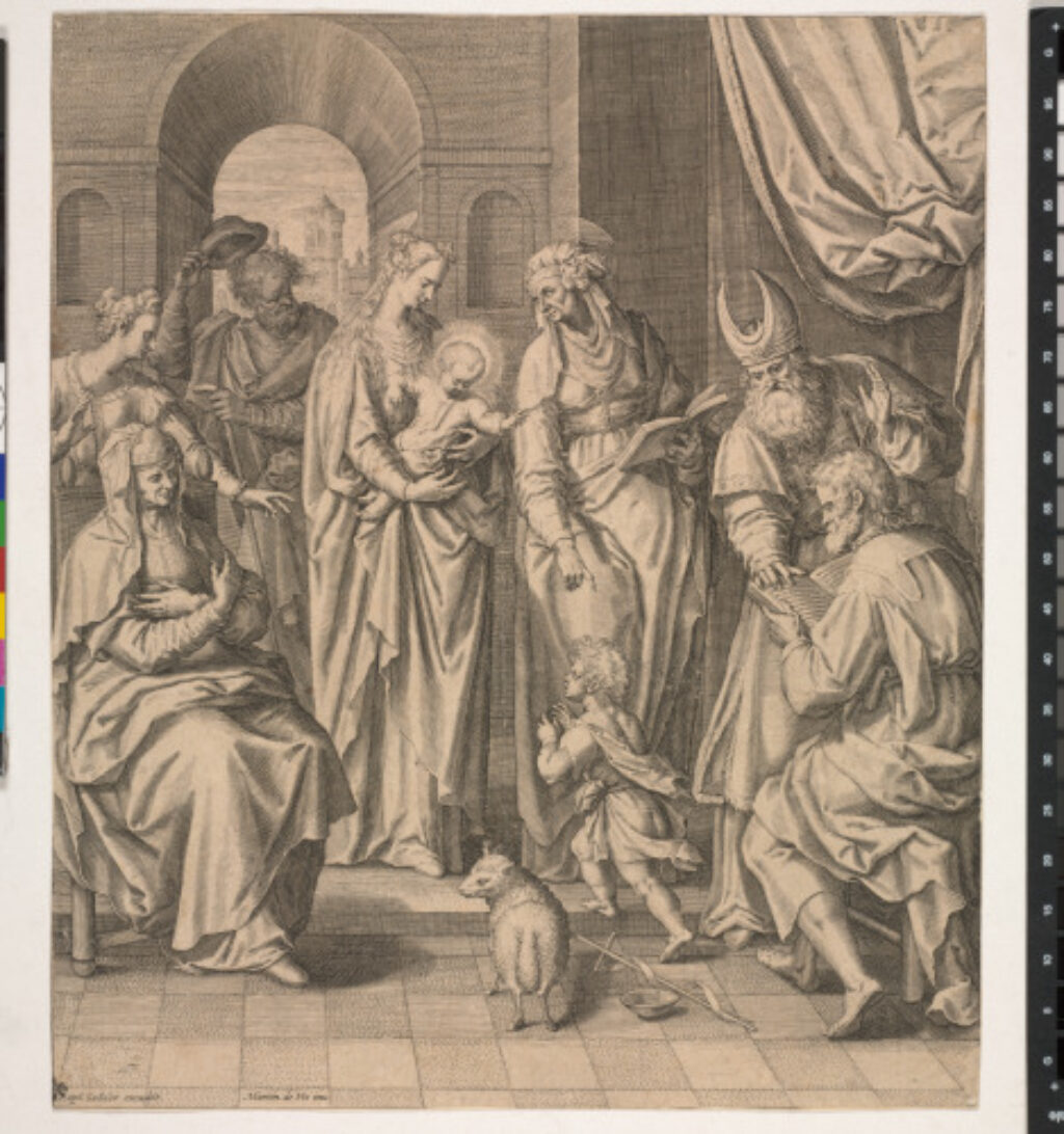 Holy Family with Saints Elizabeth and John