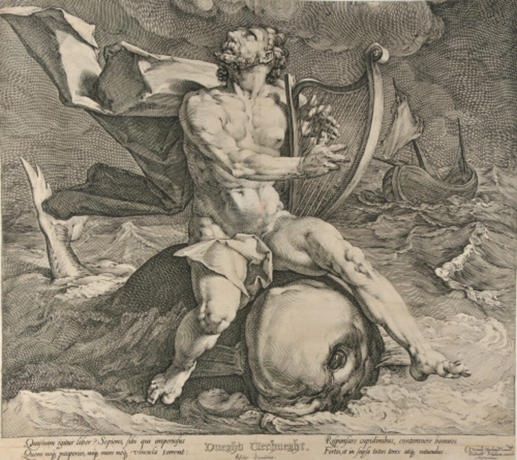 Arion Playing his Lyre