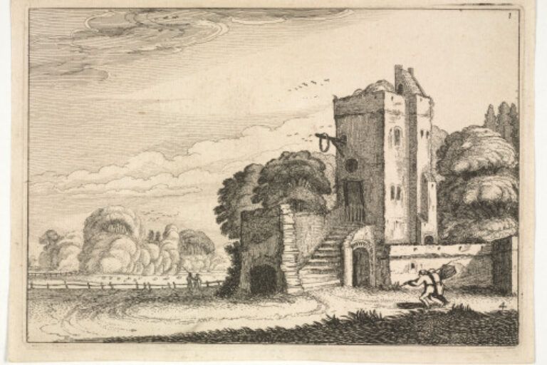 THE SQUARE TOWER USED AS AN INN