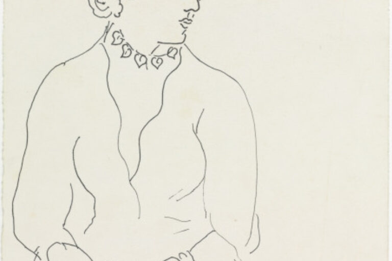 SEATED WOMAN (RECTO AND VERSO; STUDY FOR MALLARMÉ?)