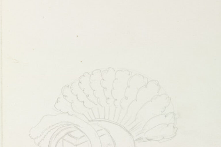 UNTITLED (FAN AND GLOVES, STUDY)