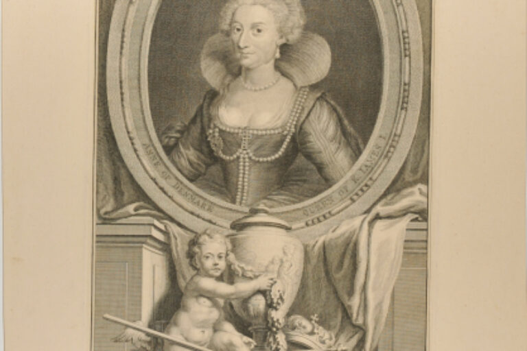ANNE OF DENMARK, QUEEN OF KING JAMES I