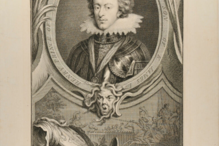 HENRY, PRINCE OF WALES, SON OF KING JAMES I