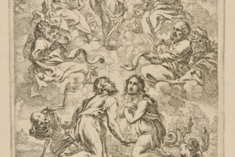 THE VIRGIN IN GLORY, SURROUNDED BY SAINTS