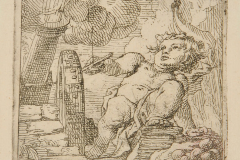 CHILD FIRING OFF A CANNON