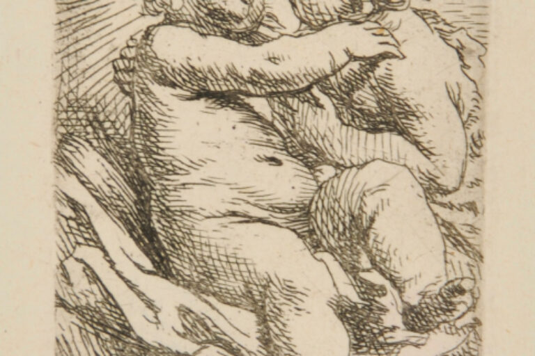 THE CHRIST CHILD AND THE INFANT SAINT JOHN THE BAPTIST