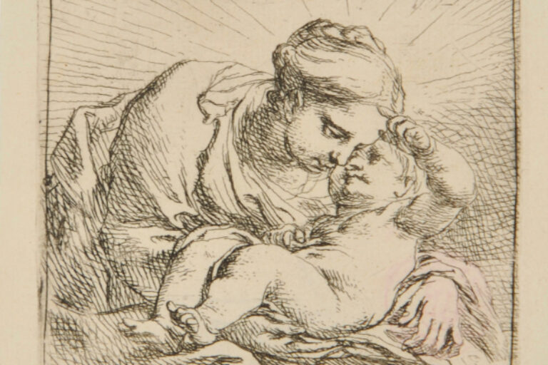 VIRGIN AND CHILD, TURNED RIGHT