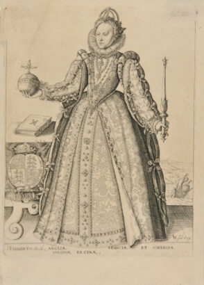 Elisabeth D.G. Angliae Franciae Ethiberniae Virginae Reginae