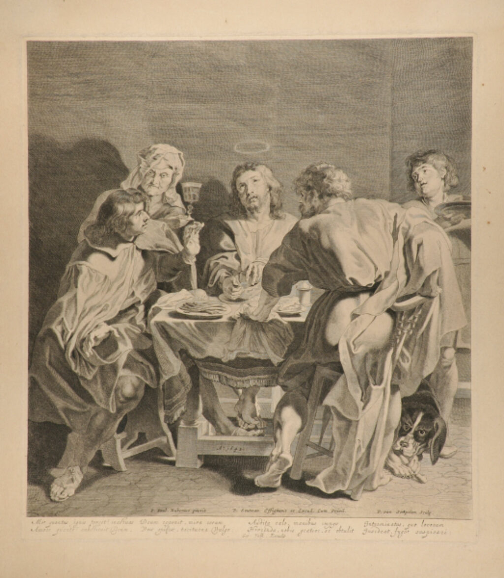 Christ Breaking Bread in the House at Emmaus