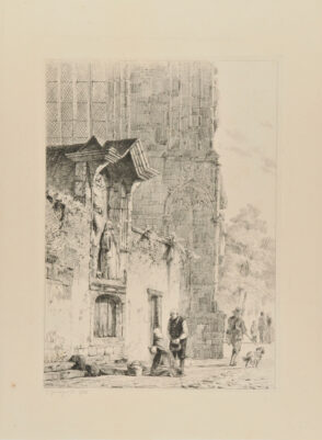 Peasants Praying at a Shrine