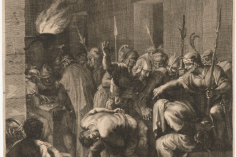 THE MOCKING OF CHRIST