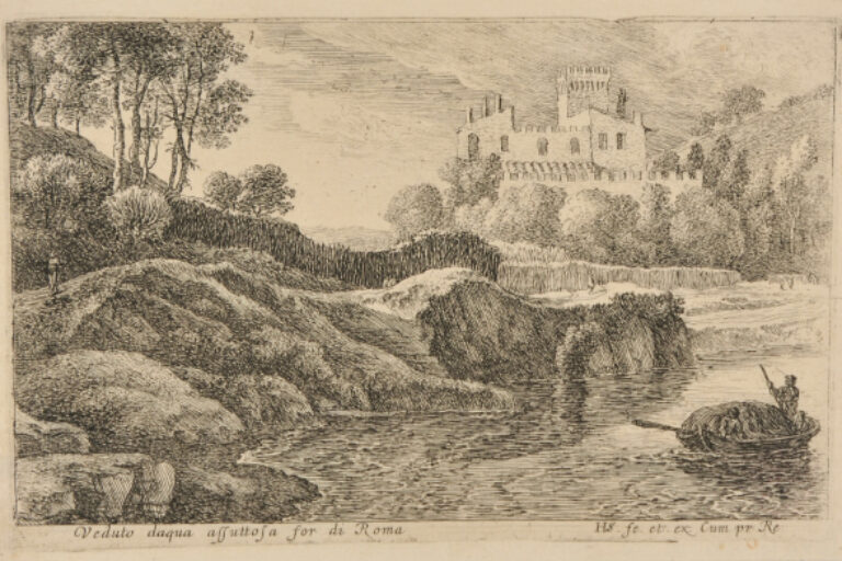 VIEW OF THE AQUA ACETOSA IN ROME (VEDUTO DAQUA ASSUTTOSA FOR DI ROMA)