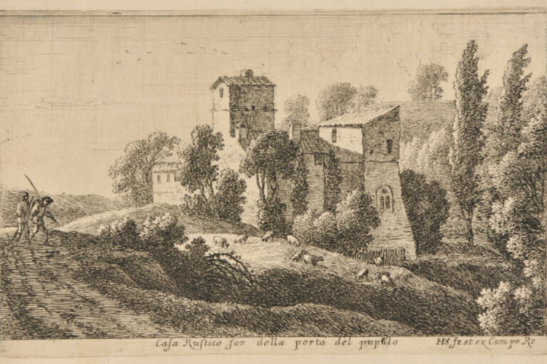 FARM BEYOND THE PORTA DEL POPOLO (CASA RUSTICO FOR DELLA PORTA DEL POPULO)