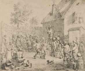 The Peasant Dance in the Tavern Yard