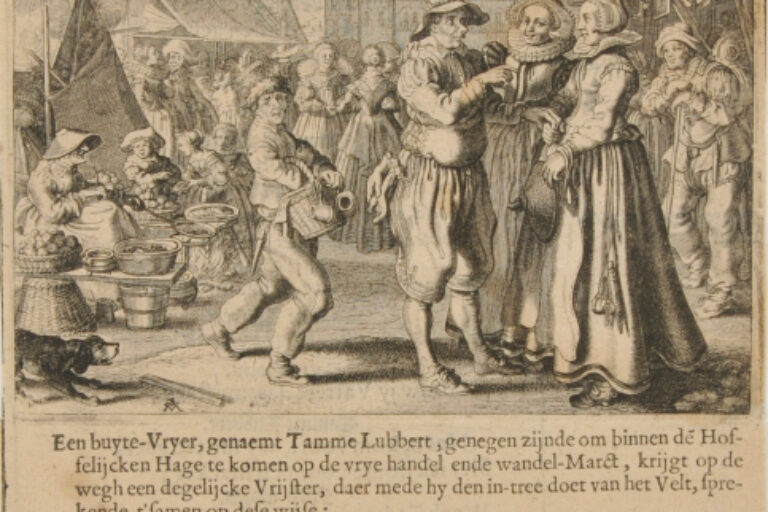 EEN BUYTE-VRYER, GENAEMT TAMME LUBBERT SPREKENDE T'SAMEN OP DESE WIJSE