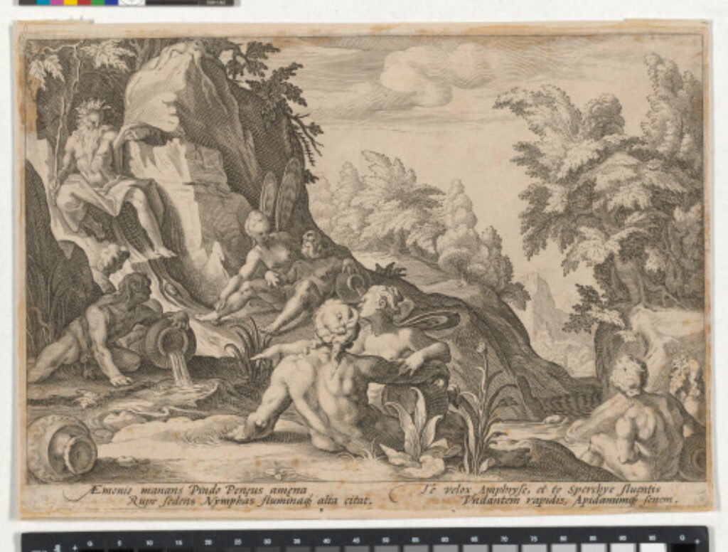 The River God Peneus Surrounded by Other Divinities