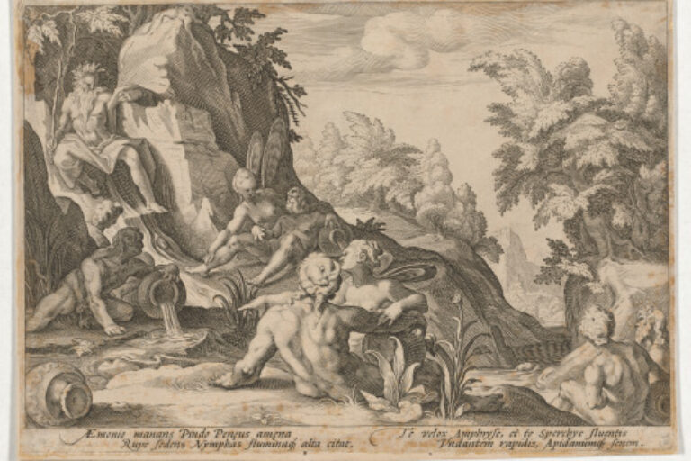 THE RIVER GOD PENEUS SURROUNDED BY OTHER DIVINITIES