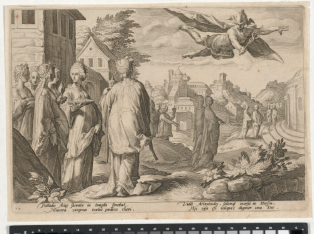 Plate 17 from the series “Ovid’s Metamorphoses, Book II”