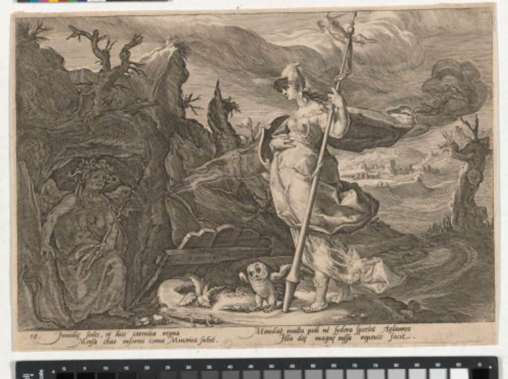 Minerva Commanding Envy to Cause Jealousy in the Heart of Agraulos