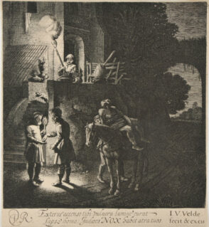 The Good Samaritan Paying the Innkeeper