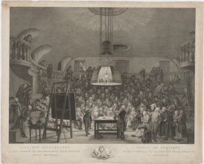 Physics Salon of the Felix Meritis Society in Amsterdam