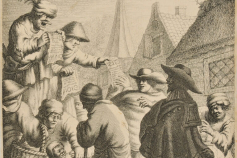 THE SELLER OF SONG-SHEETS