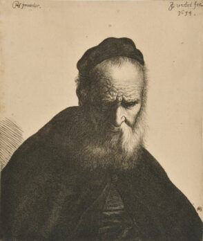 Head of an Old Man with Beard and Cap